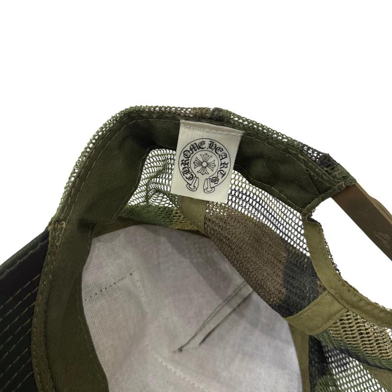 Vintage Chrome Hearts FUCK Hollywood Trucker Hat Camo - Pre-Owned