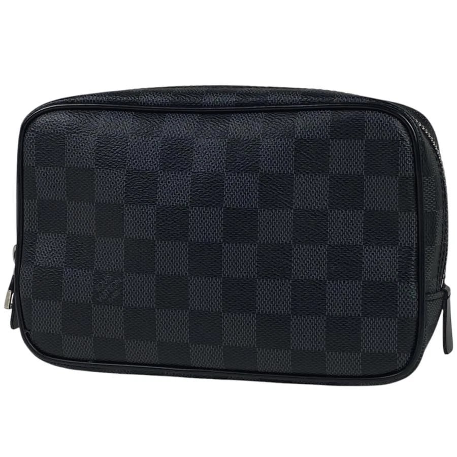 Louis Vuitton Toiletry Pouch GM Damier Graphite Canvas (Lightly Used) - Pre-Owned