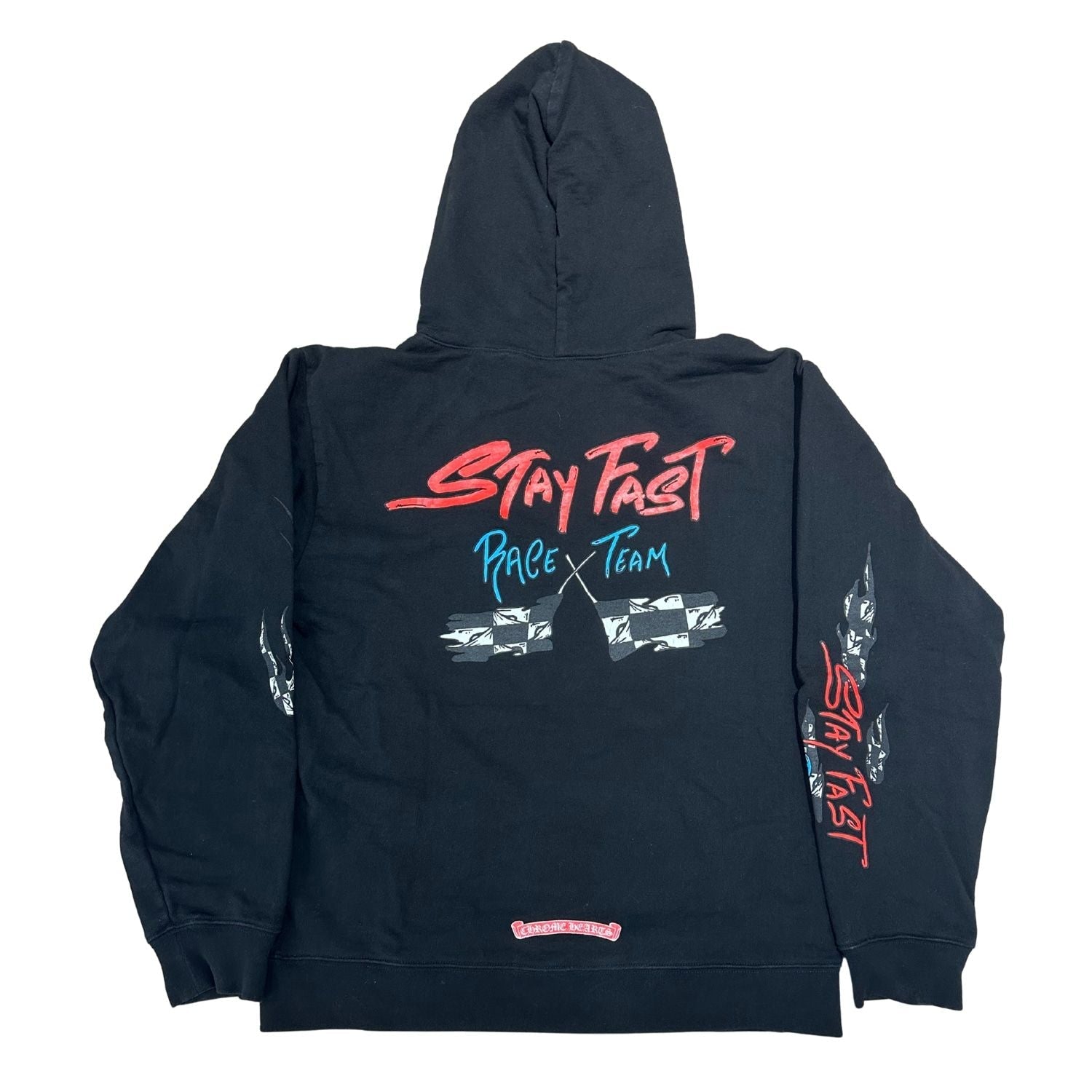 Chrome Hearts Matty Boy Stay Fast Hoodie Black (Preowned Size L) - Pre-Owned