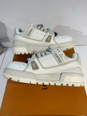 Louis Vuitton LV Trainer Maxi White - Lightly Used Size 9