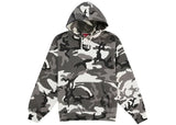 Supreme Satin Applique Hooded Sweatshirt (SS26) Snow Camo