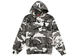 Supreme Satin Applique Hooded Sweatshirt (SS26) Snow Camo