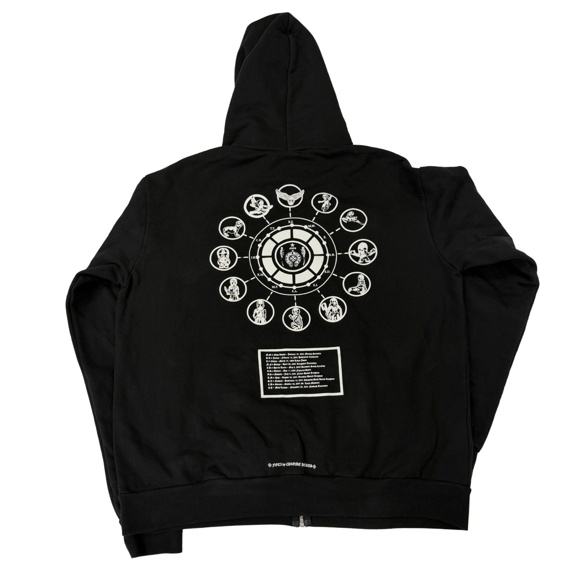 Chrome Hearts Foti Hoodie Black - Lightly Used Size M