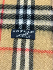 Burberry Plaid Scarf Brown (Preowned) - Pre-Owned