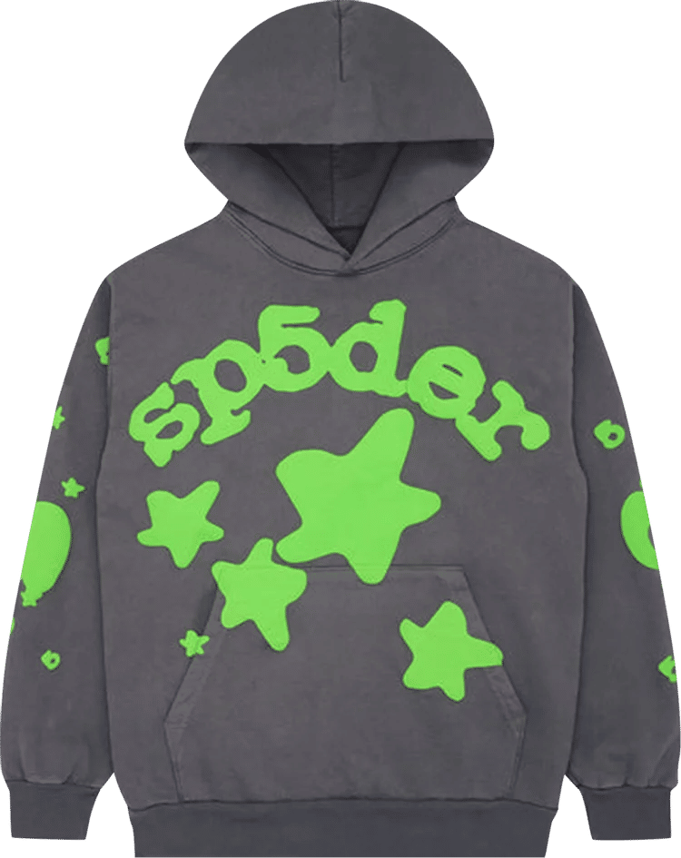 Sp5der Beluga Hoodie Slate Grey