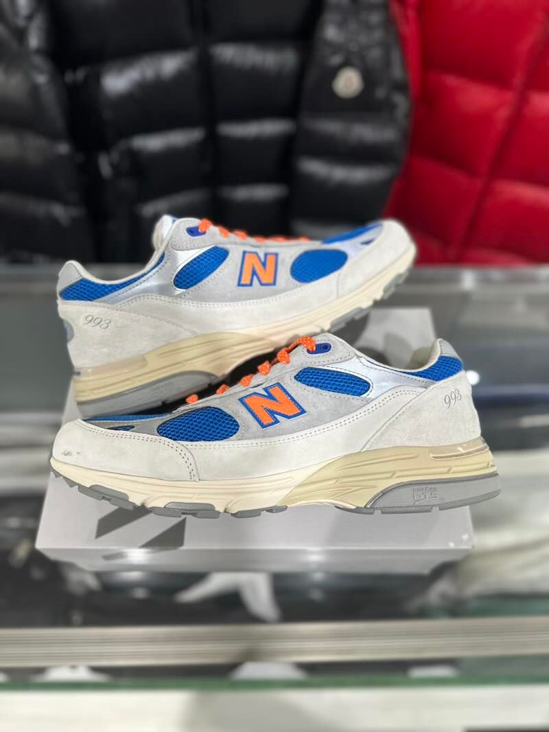 New Balance 993 MiUSA Kith Madison Square Garden Ancient Scroll - Lightly Used Size 12