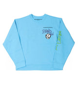 Chrome Hearts Matty Boy Brain New Crewneck Blue