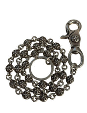 Chrome Hearts Star Ball Wallet Chain w/Keyring - Lightly Used (21 Inches)