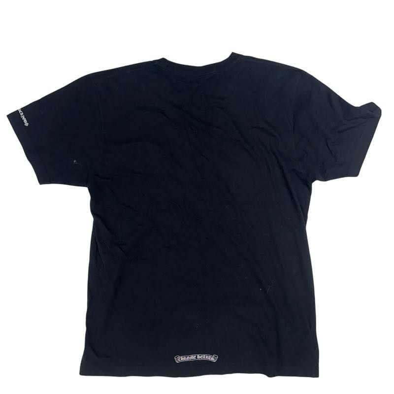 Chrome Hearts Neck Logo T-Shirt Black - Lightly Pre-Owned Size L