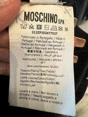 Moschino Double ? Milano Shorts Black (Preowned) - Pre-Owned