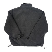 Miu Miu Fleece Zip Sweatshirt Grey - Lightly Pre-Owned Size M