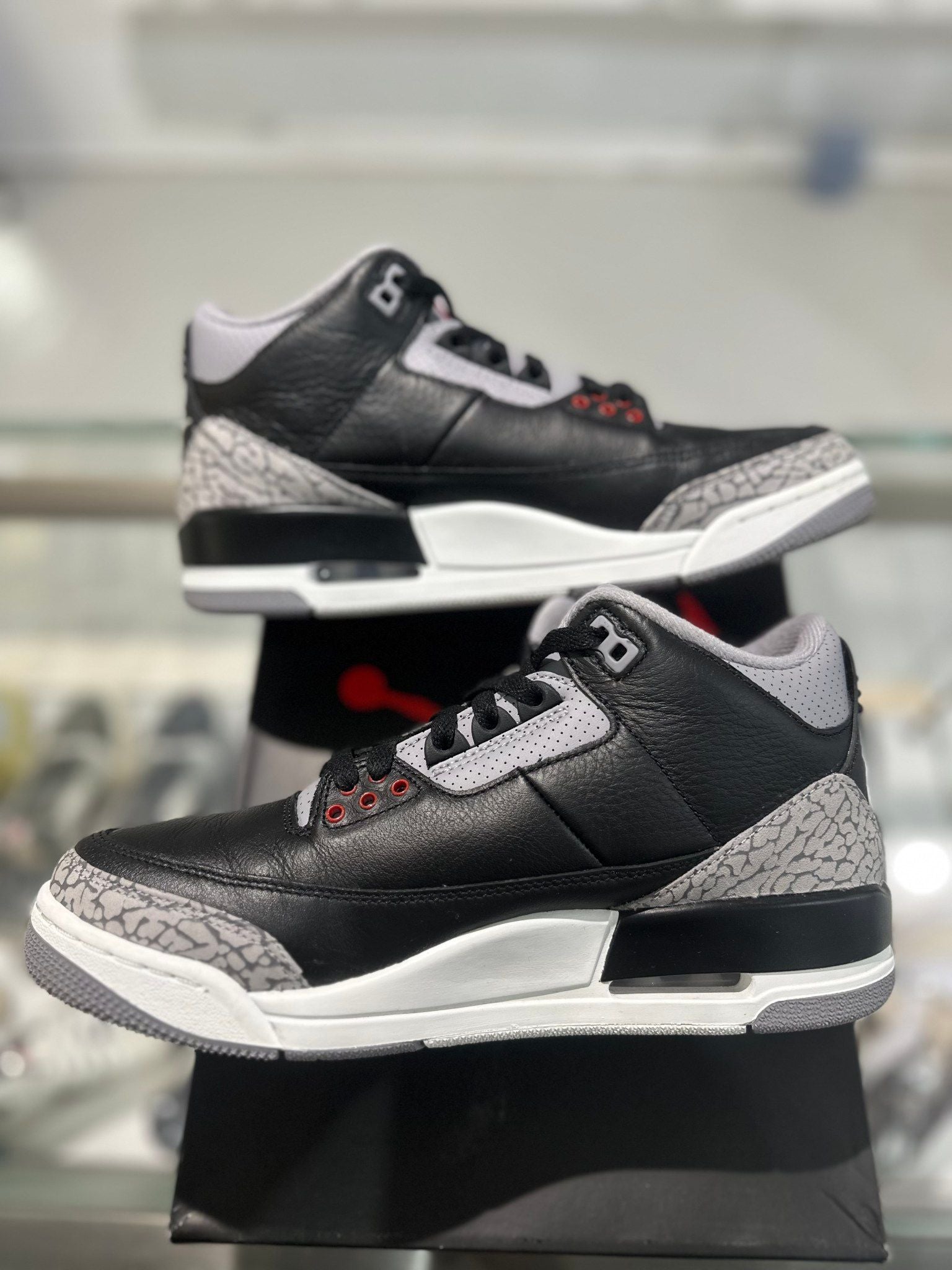 Jordan 3 Retro Black Cement (2024) - Pre-Owned Size 8 (Worn Once)