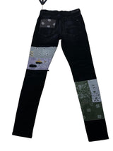 Amiri Bandana Art Patch Jeans