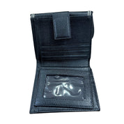 Dior Mini Saddle Compact Wallet Flower Oblique Black (Lightly Preowned) - Pre-Owned