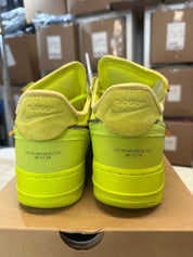 Nike Air Force 1 Low Off-White Volt - Pre-Owned Size 10.5