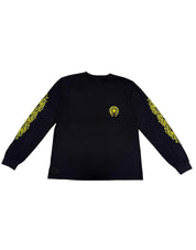 Chrome Hearts Eye Chart Floral L/S T-Shirt Black - Lightly Used Size XL