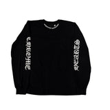 Chrome Hearts Neck Logo L/S T-shirt Black/White