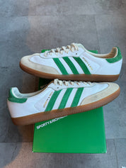 Adidas Samba OG Sporty & Rich White Green - Pre-Owned Size 9.5