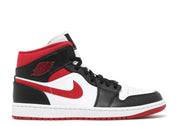 Jordan 1 Mid Gym Red Black White (Preowned)