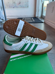 Adidas Samba OG Sporty & Rich White Green (Preowned Size 9.5)