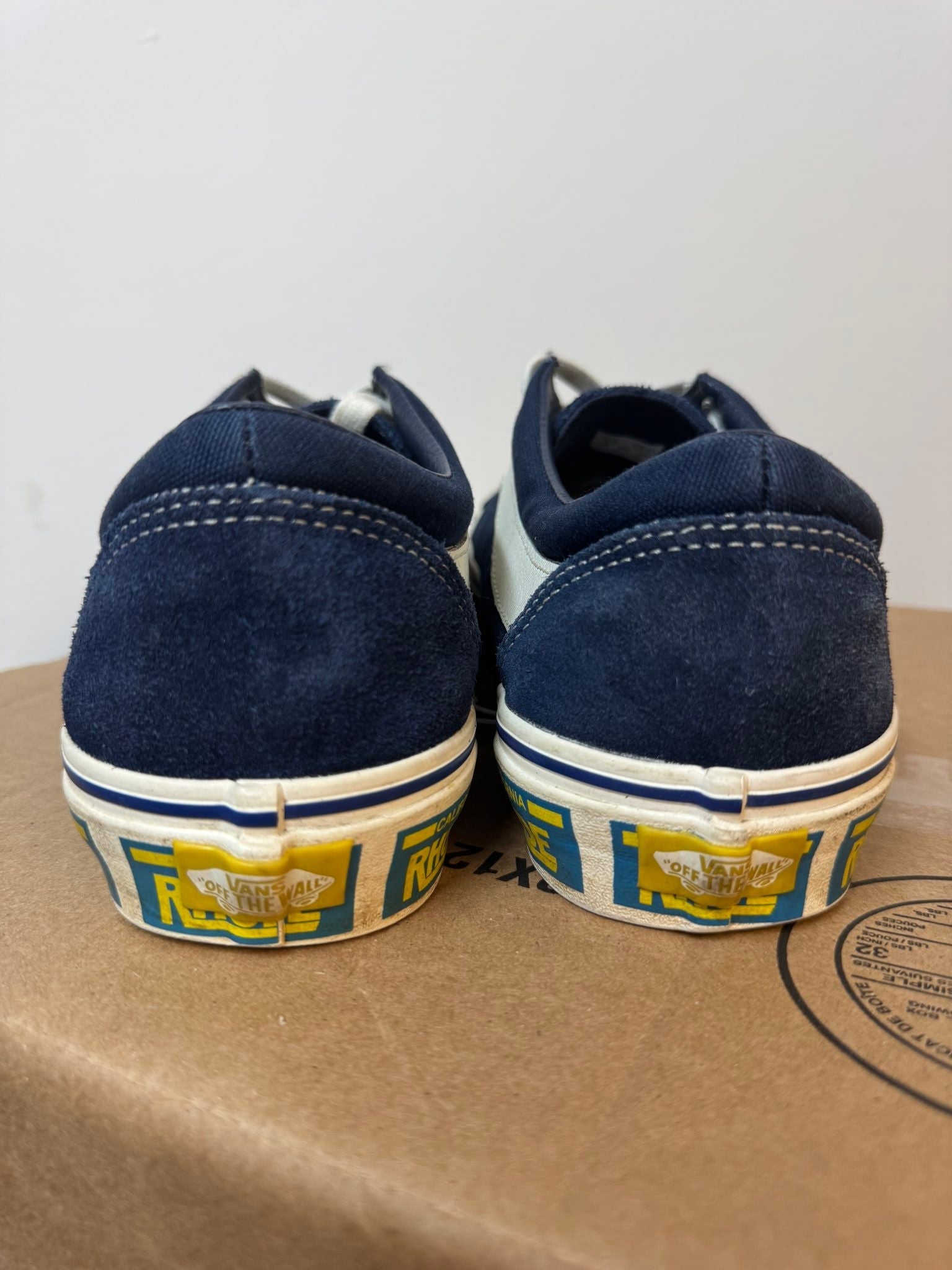 Vans Bold Ni Rhude Navy - Pre-Owned Size 9 (No original box)