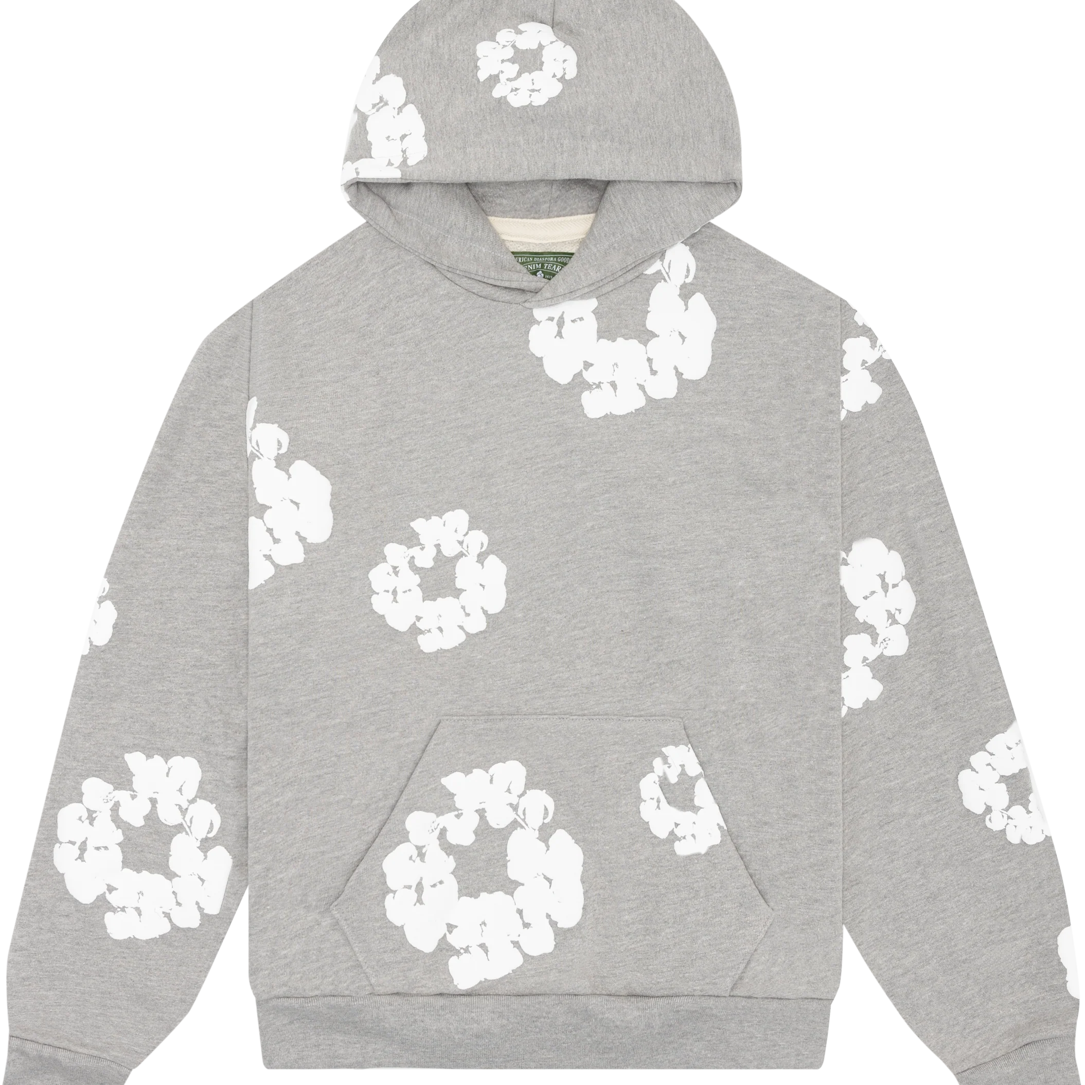 Denim Tears The Cotton Wreath Sweatshirt Grey, brand new