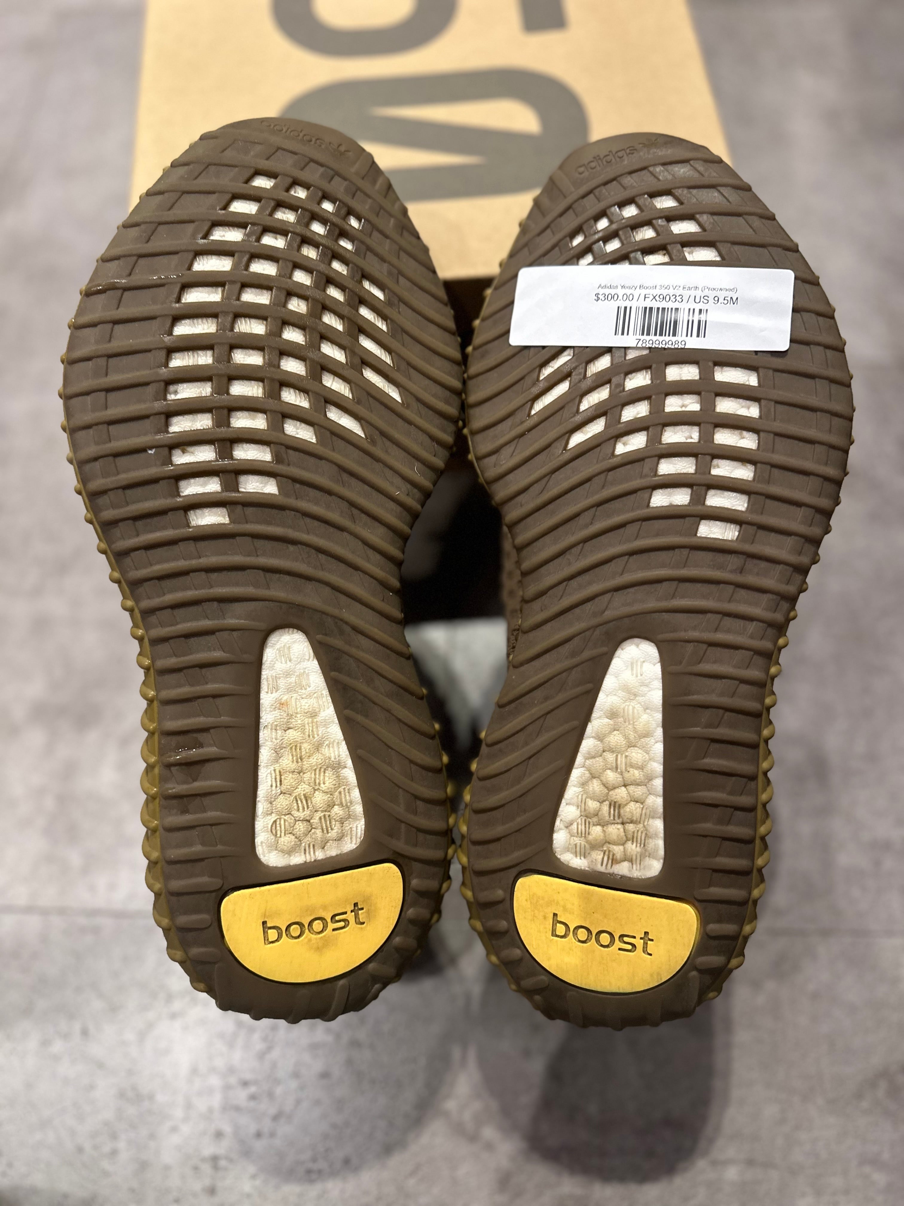 Adidas Yeezy Boost 350 V2 Earth - Pre-Owned Size 9.5