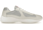 Prada America's Cup White Silver - Lightly Pre-Owned Size 9.5