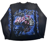 Hellstar Powered By The Star L/S Tee Black - Worn Once Size XL