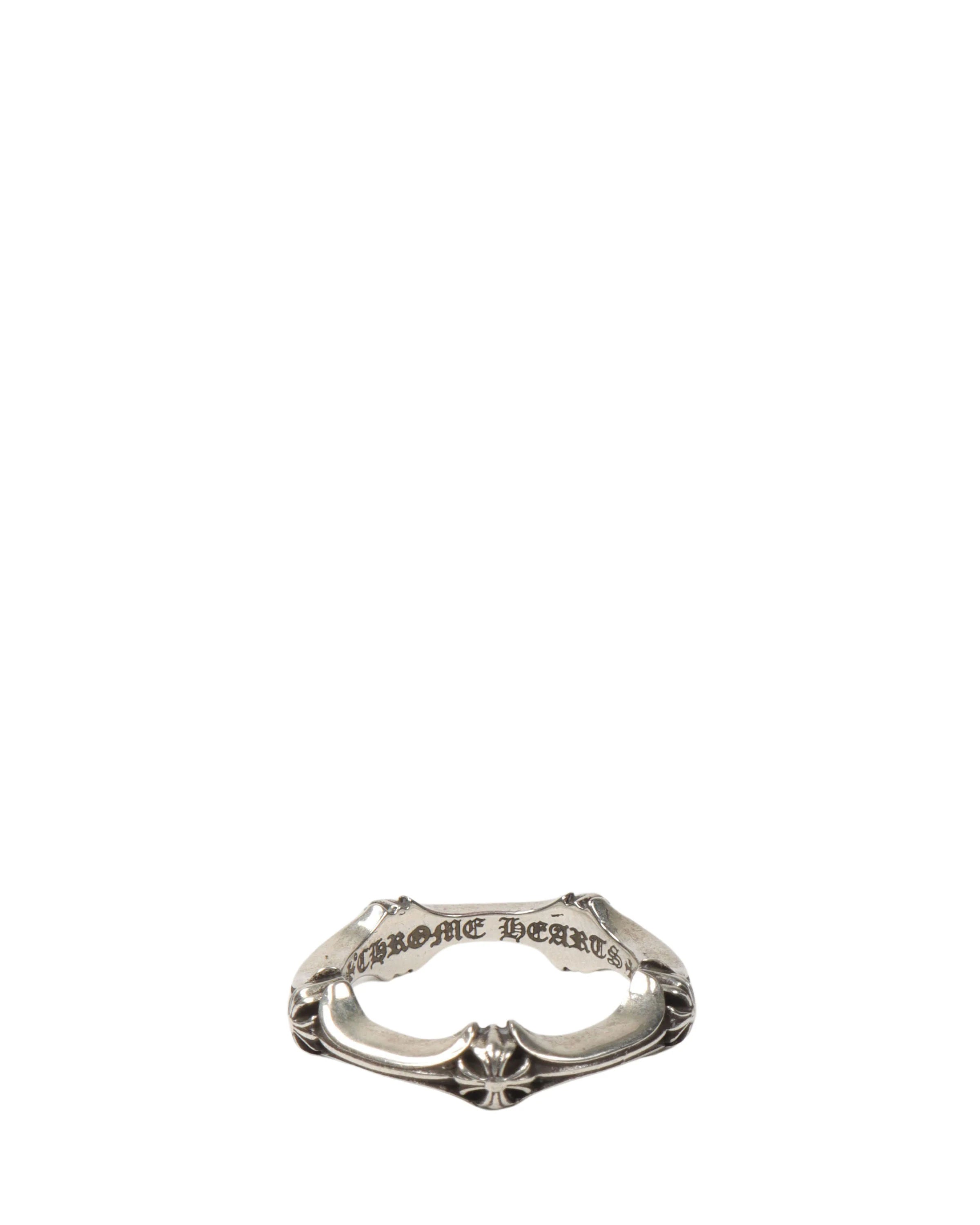 Chrome Hearts Plus And Bone Ring