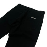 Chrome Hearts Fleur Knee Straight Leg Jeans