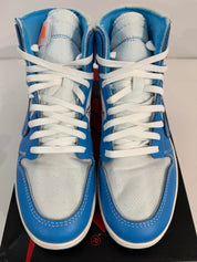 Jordan 1 Retro High Off-White University Blue - Worn Once Size 11.5