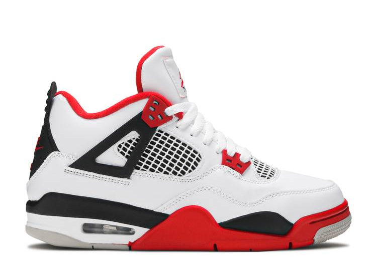 Jordan 4 Retro Fire Red 2020 (GS)