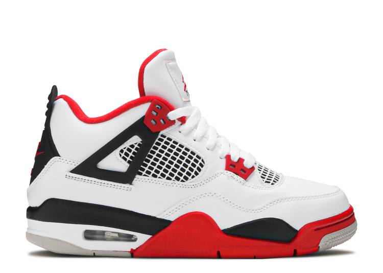 Jordan 4 Retro Fire Red 2020 (GS)