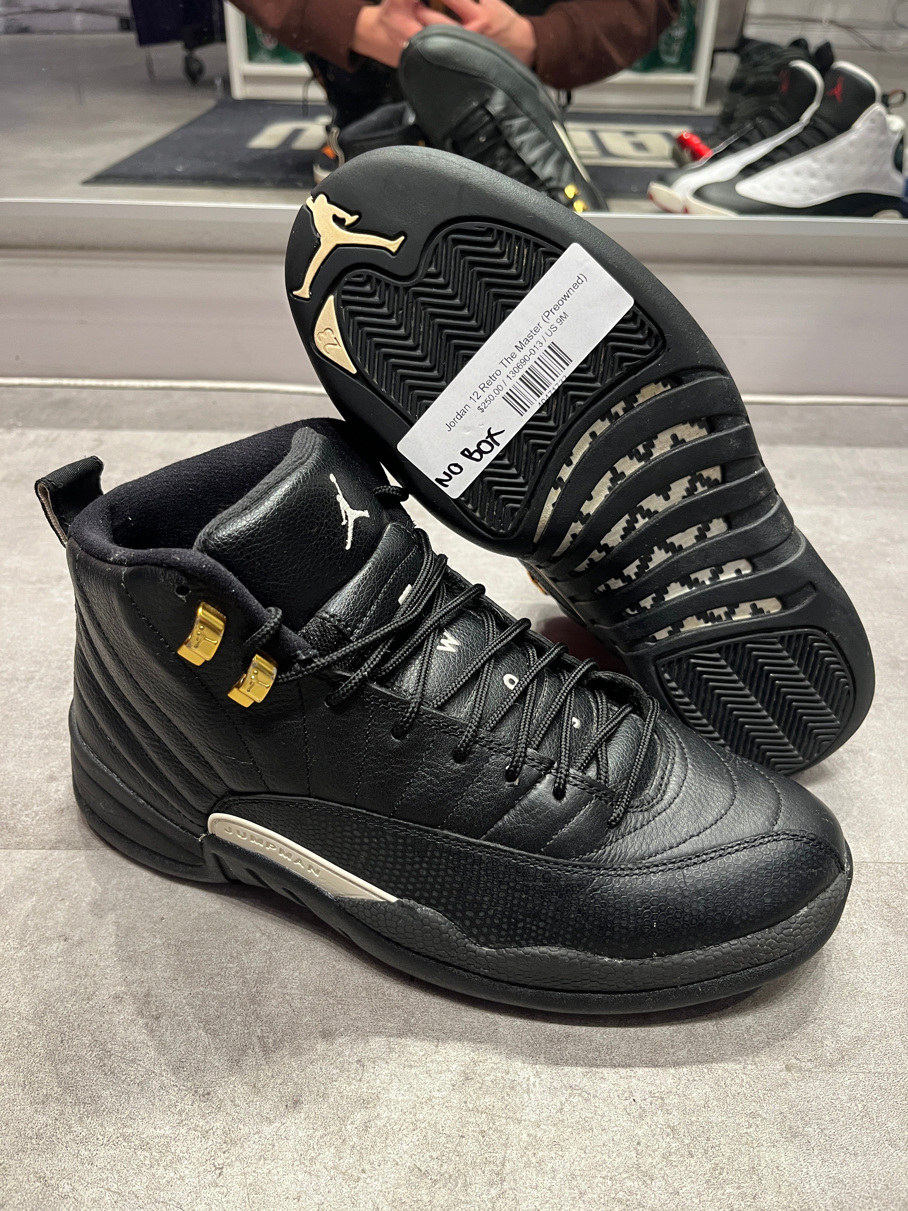 Jordan 12 Retro The Master (Preowned Size 9)