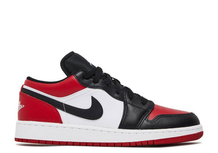 Jordan 1 Low Bred Toe (GS) (Preowned)