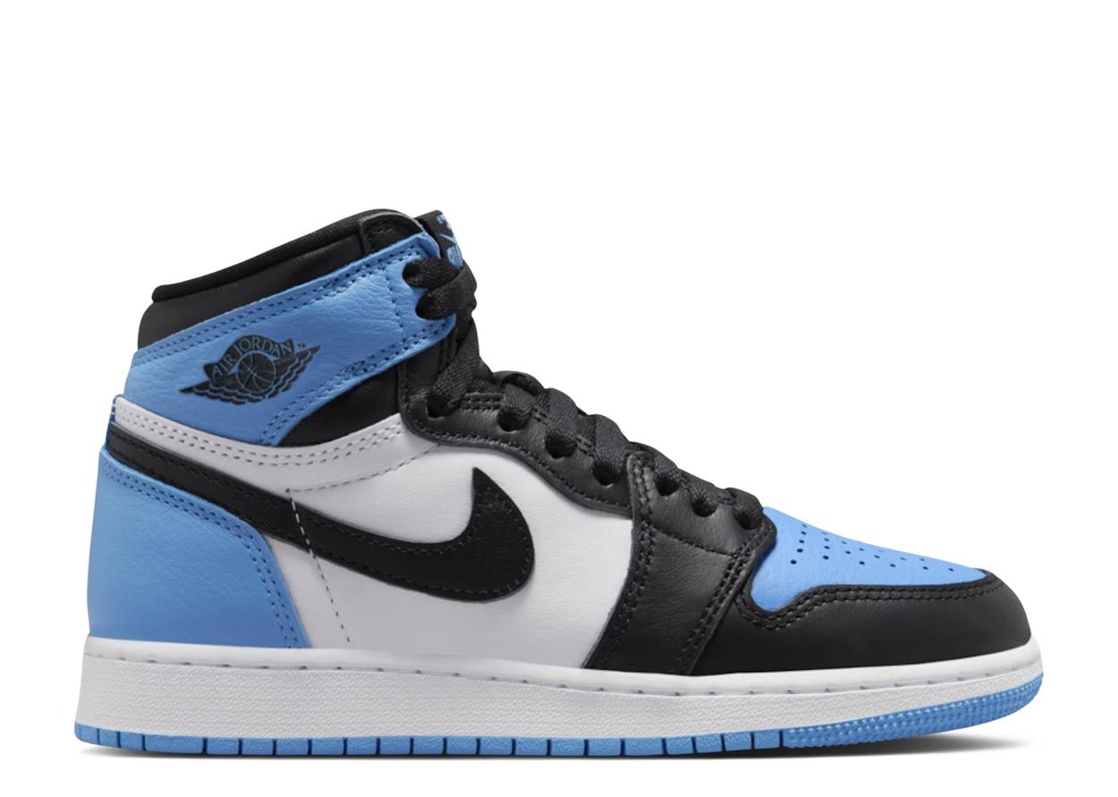 Jordan 1 Retro High UNC Toe (GS) (Preowned Size 5y)