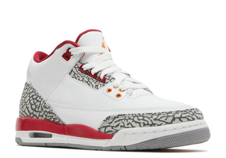 Jordan 3 Retro Cardinal Red (GS)