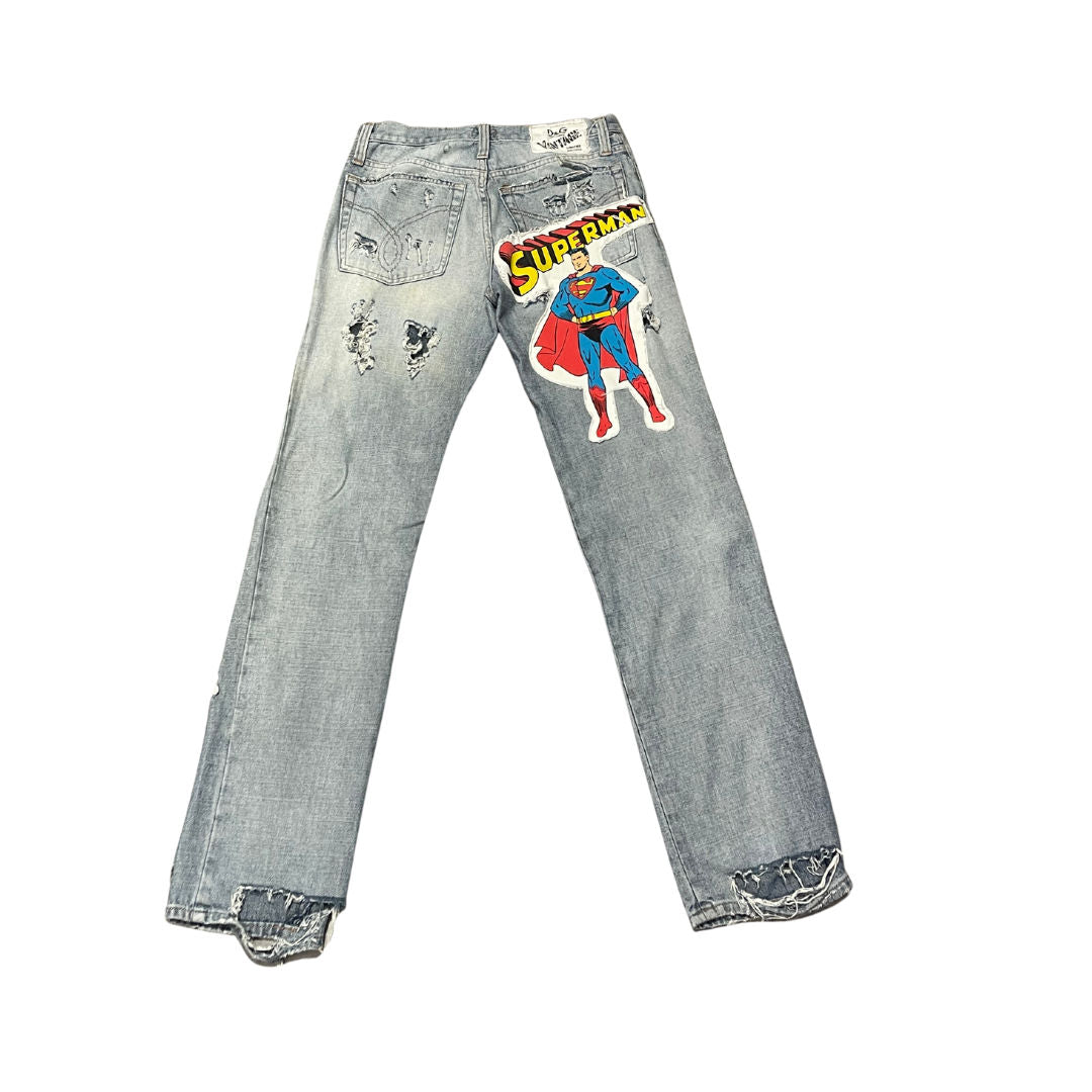 Dolce & Gabbanna Superman Edition Denim, pre-owned, size 29-43 – photo 2 of 2