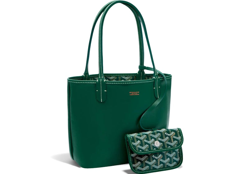 Goyard Anjou Tote Mini Green