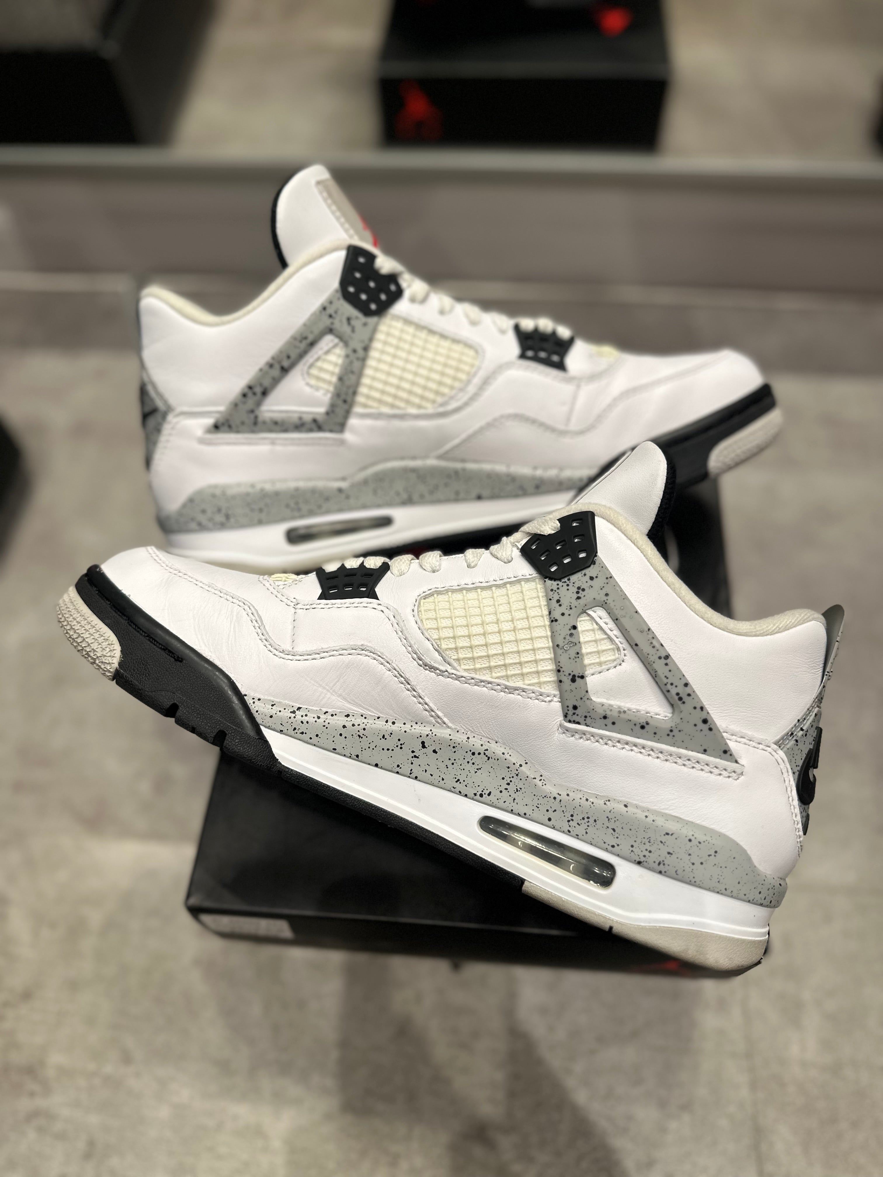 Jordan 4 Retro White Cement (2016) (Preowned Size 10)