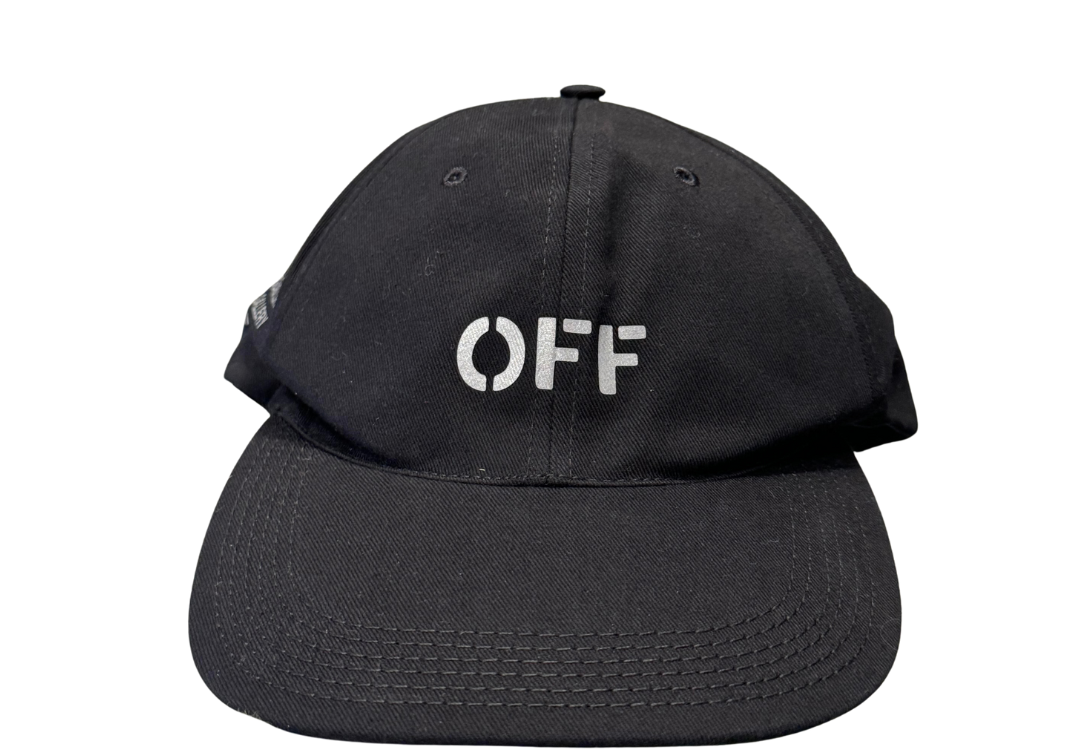 Off-White Stamp Reflective Logo Baseball Cap