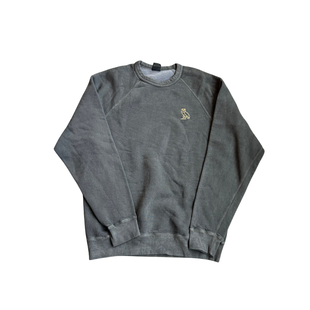 Ovo Owl Logo Crewneck Dark Grey