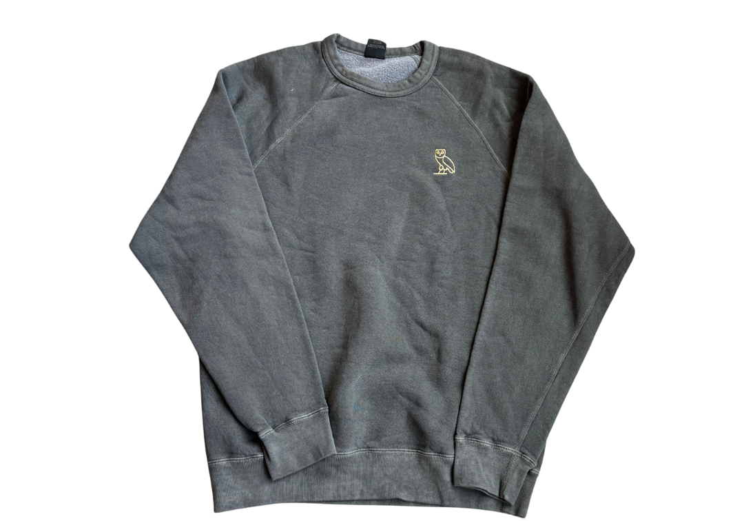 Ovo Owl Logo Crewneck Dark Grey