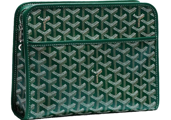 Goyard Jouvence Toiletry Bag MM Green (Preowned)