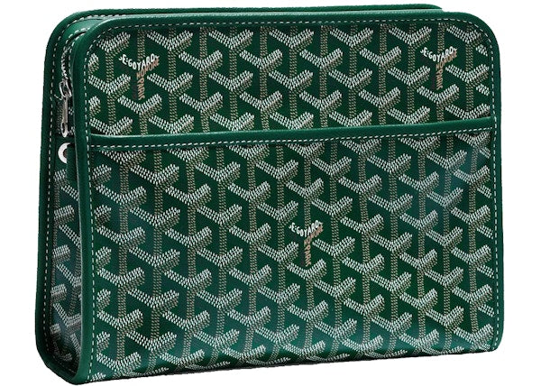 Goyard Jouvence MM Toiletry Bag Green (Preowned)