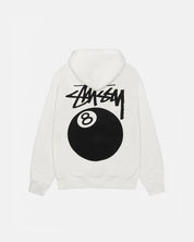 Stussy 8 Ball Pigment Dyed Hoodie Natural