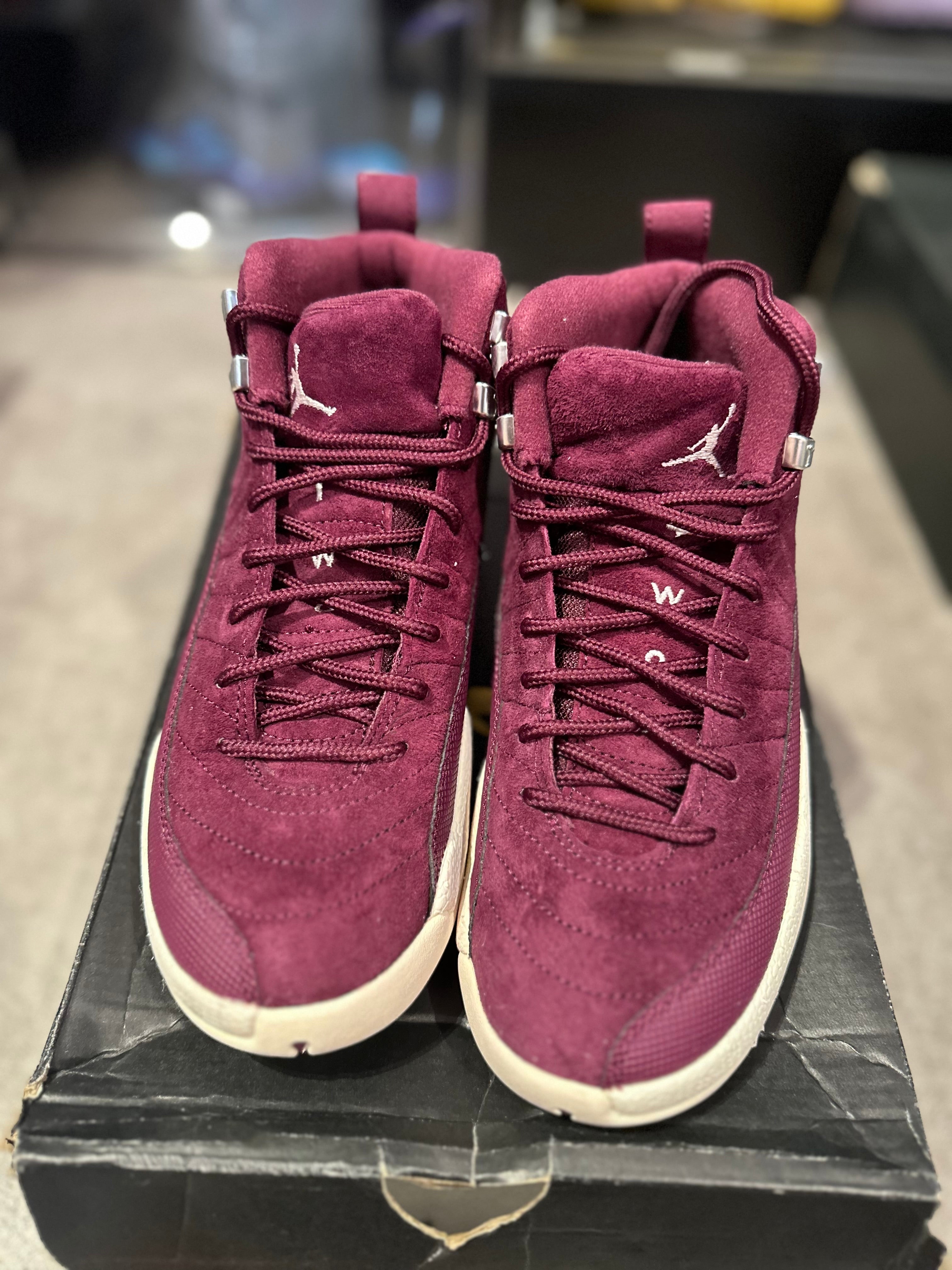 Jordan 12 Retro Bordeaux (GS) (Preowned)