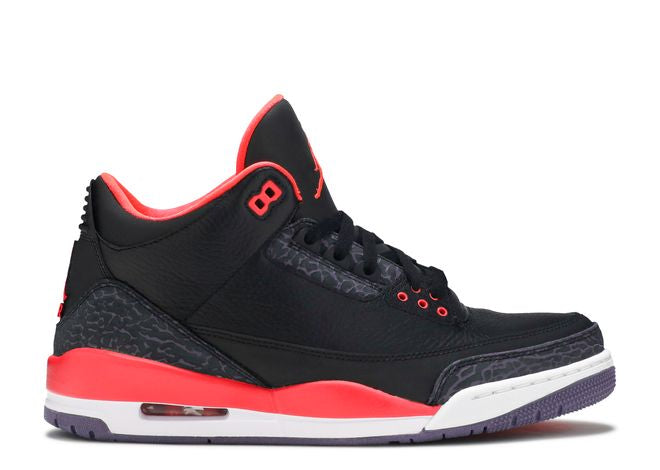 Jordan 3 Retro Crimson (Preowned Size 10.5)