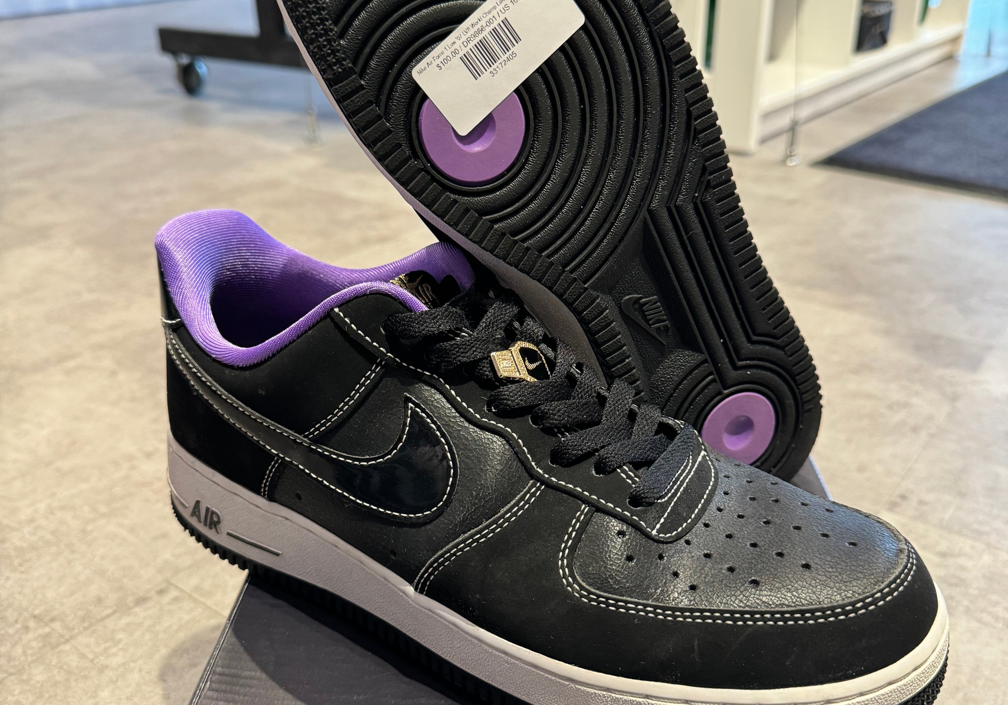 Nike Air Force 1 Low '07 LV8 World Champ Lakers (Preowned)